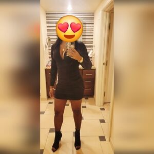 Black Long Sleeve Bodycon Dress